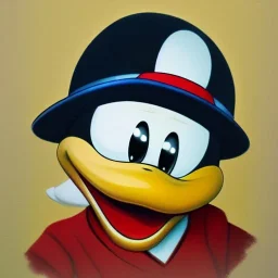 Photorealistic donald duck