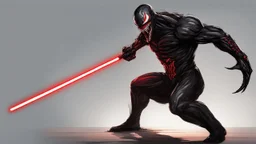 venom sith with lightsaber claws