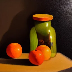 still life jar