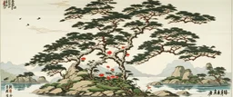 White mangroves of miracles painted by Utagawa Hiroshige