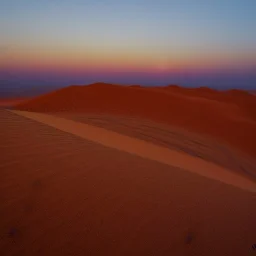 désert du Sahara, coucher de soleil, dune de sable, montagne, rochers