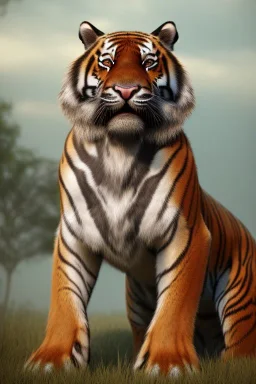 Tiger, really, HD, viscous, muscular Tiger, super heroes Tiger