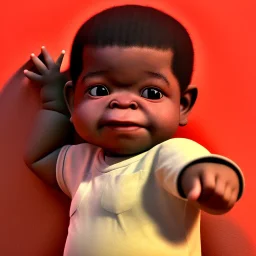 Gary coleman, toddler, chubby, kid, blue