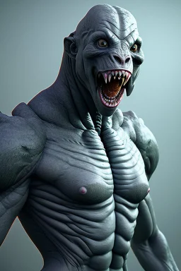 monster Skin-walker,style, realistic photo, concept art, smooth, unreal engine 5, god lights, ray tracing, RTX, lumen lighting, ultra detail, volumetric lighting, 3d.