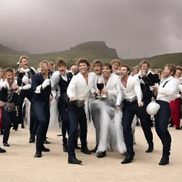 Take that pearl, yeah It's all yours All you've gotta do is Spill that wine, spill that wine Make me feel Ow, come on Spill the wine, x7 take that pearl Ooh, it's all yours