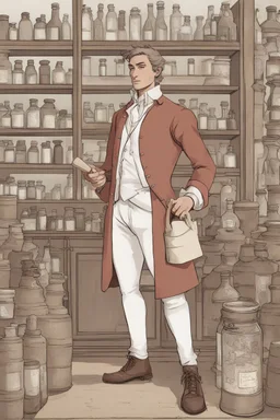 Male human apothecary