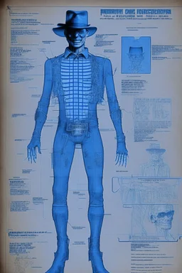 blueprint of freddy kreuger