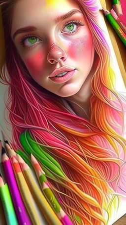 love, art, drawing, very realistic, detailed, vibrant colors.