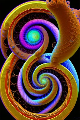 Fibonacci spiral