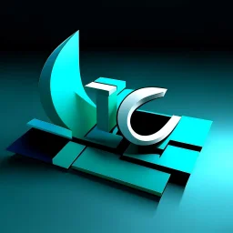 create 3D logo for iTeach