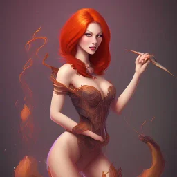 redhead witch