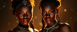 portrait, From the shadows, they rise, with a spark in their eyes, Ethereal echoes of a world we once knew, With the glam and the glamor, we reach for the skies, Cosmic rhythms pull us through, [Chorus] Suti came for our world, with the power to ignite, Dancing through the stars, we find our light.