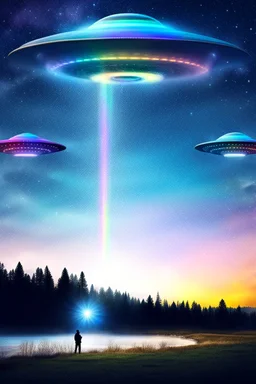 UFOS RAINBOWS