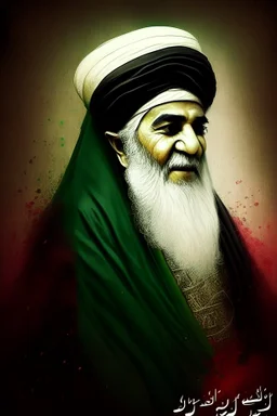 The first imam of the powerful Shiites and with the greatness and honor of Islam