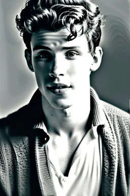 Shawn Mendes if he lived in the 1950s