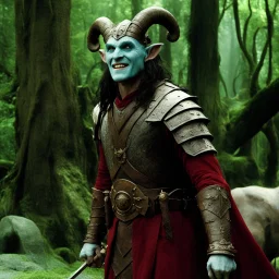 [photo from Pan's Labyrinth (2006)] Conan was quick to laugh quick and terrible in his wrath. He was a valiant trencherman, and strong drink was a passion and a weakness with him. His fine ring-mail which sheathed his arms and leg; the blade at his girdle was a great broadsword; and his scarlet cloak could have been spun nowhere but in Ophir.