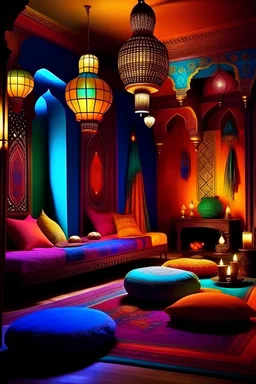 ليالي عربية جميلة مرهفه الاحساس بألوان متناسقة