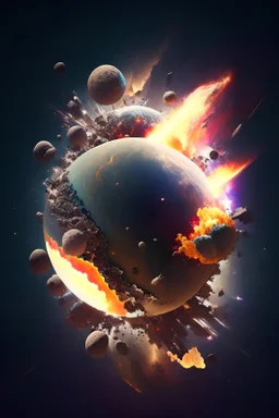 Planetas em explosão