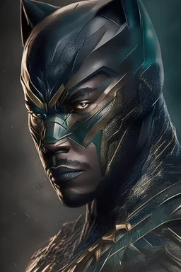 Como sería una mezcla entre Black panther y arrow