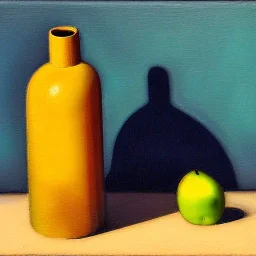 still life bottle