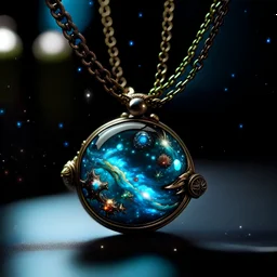 A necklace containing a universe
