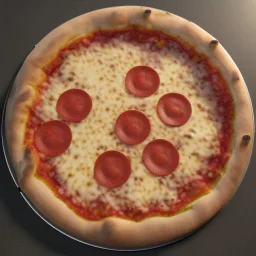 Realistic italian Pizza ultra detail, unreal engine 5, octane render