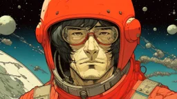 CREATE AN IMAGE based on the style of Katsuhiro Otomo