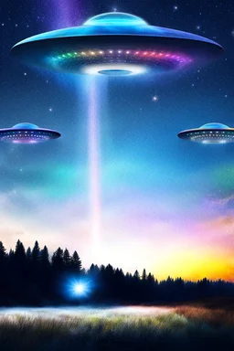 UFOS RAINBOWS