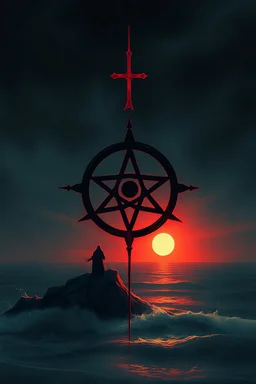 Create me a curse mark for something called the dark tide that's not satanic