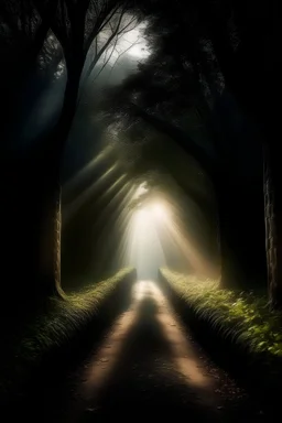 na początku tej drogi w dół złudzenia światełko w tunelu mgła