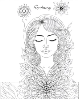 Coloring pages: Discover Serenity and Relaxation with Mindful Soul: Inner Peace Coloring Book