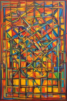 Mind in harmony with the lattice; dynamic cubism