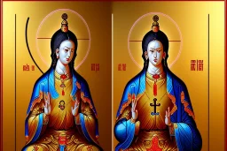 Guanyin, Orthodox icon