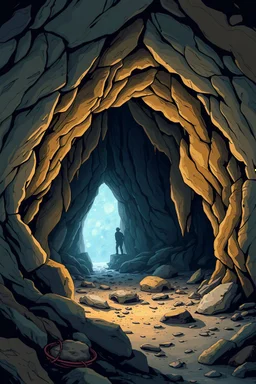 cave illustration