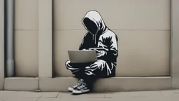 hacker by banksy