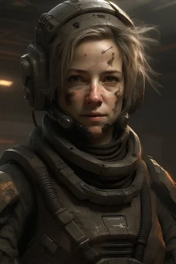 sci fi female post apo