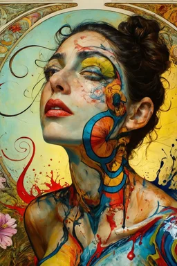 head and shoulders portrait, 8k resolution concept art portrait by Greg Rutkowski, Artgerm, WLOP, Alphonse Mucha dynamic lighting hyperdetailed intricately detailed Splash art trending on Artstation triadic colors Unreal Engine 5 volumetric lighting