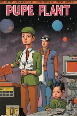 Classic Daniel Clowes cover to David Greenberger’s Duplex Planet Illustrated#15, published by Fantagraphics, January 1993.