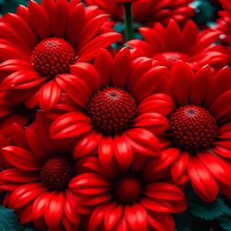 flowers in red color image