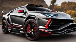 Lamborghini Urus MANSORY Fused with Lamborghini Veneno, Super Detailed, desktop wallpaper, 4K