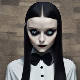 wednesday addams, wednesday addams hair, wednesday make up, wesnesday addams, gothic, black dress cinematic