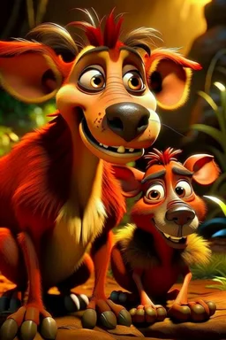 Timon and pumbaa