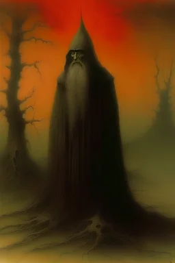 gandalf by Zdzisław Beksiński