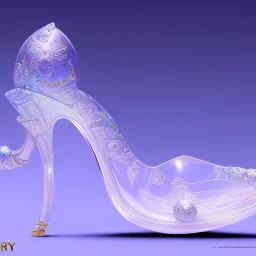 cinderellas high heel crystal glass shoes ,magical, snow, sharp, intricate ornate, elegant, highly detailed, transparent, artstation, concept art, smooth, sharp focus, illustration, 8k,epic fantasy, iridescent accents