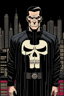 punisher sku;; CITY exchange the style of Hiroshi Nagai