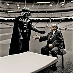 Darth Vader meets Yogi Berra.