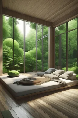 modern sudy room designs with nature