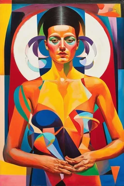 muse of material; surrealism; fauvism; dada; surrealism, optical art; Ilya Bolotowsky