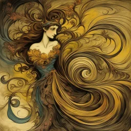 Arthur Rackham . woman