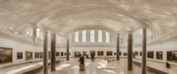 The ceiling Natural Light Museum